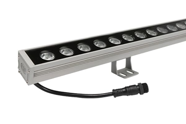Durable outdoor LED wall washer light fixture